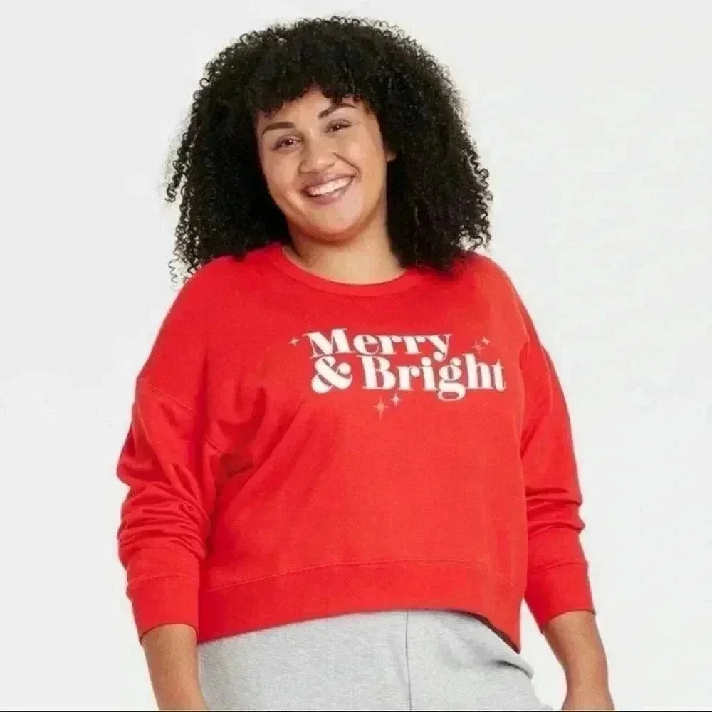 Women’s Red Christmas Sweater‎ size 4X. Target Brand. Wondershop. NWT